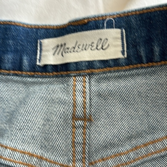 Madewell high rise denim shorts size 28 - Picture 3 of 5